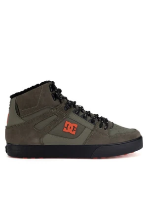 DC Shoes Sneakersy PURE HIGH-TOP WC WNT ADYS400047-DOO Zielony