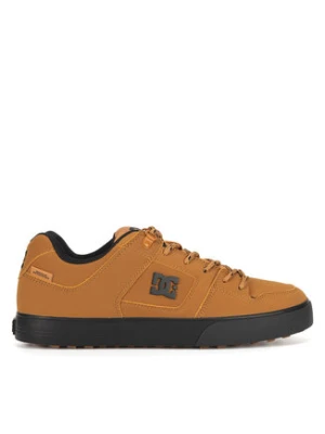 DC Shoes Sneakersy PURE WNT ADYS300151-WE9 Brązowy