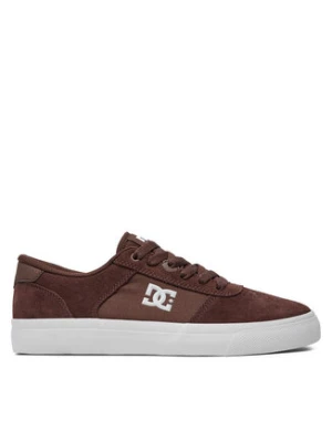 DC Shoes Sneakersy Teknic ADYS300763 Brązowy