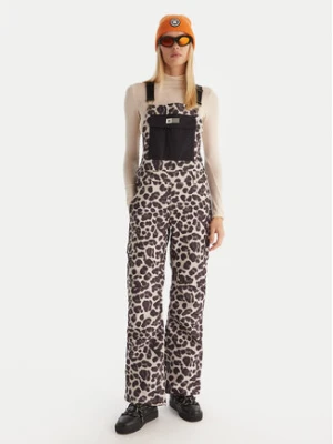 DC Shoes Spodnie narciarskie Valiant BIB ADJTP03030 Beżowy Regular Fit