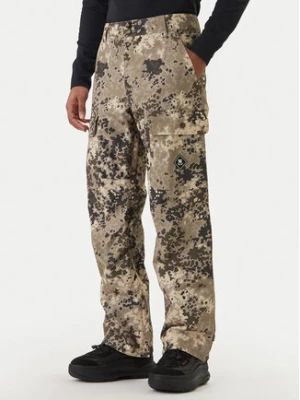 DC Shoes Spodnie snowboardowe Code ADYTP03049 Brązowy Regular Fit