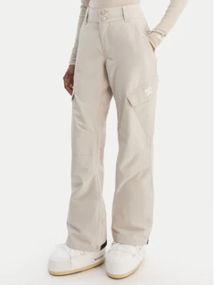 DC Shoes Spodnie snowboardowe Nonchalant ADJTP03023 Beżowy Regular Fit