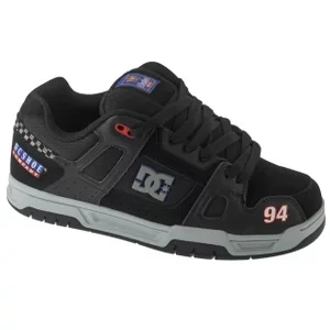 DC Shoes Stag DC01813-063, Męskie, Czarne, buty sneakers, skóra, rozmiar: 41