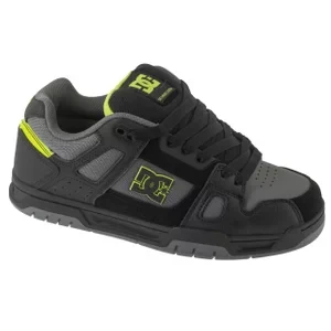 DC Shoes Stag DC01813-064, Męskie, Czarne, buty sneakers, skóra, rozmiar: 42,5
