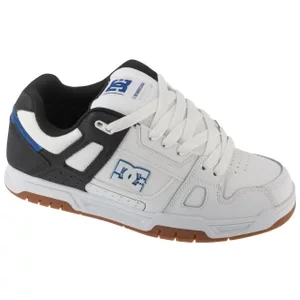 DC Shoes Stag DC01813-100, Męskie, Białe, buty sneakers, skóra licowa, rozmiar: 45