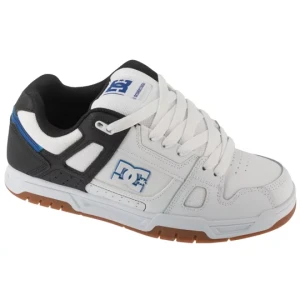 DC Shoes Stag DC01813-100, Męskie, Białe, buty sneakers, skóra licowa, rozmiar: 44
