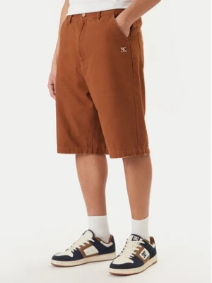 DC Shoes Szorty jeansowe EDYWS03167 Miedziany Wide Leg
