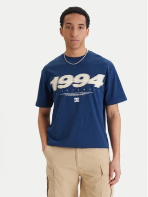 DC Shoes T-Shirt Blurry Years EDYZT04363 Granatowy Regular Fit