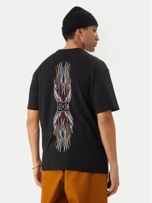 DC Shoes T-Shirt Burn Out EDYZT04356 Czarny Regular Fit