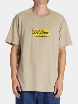 DC Shoes T-Shirt Happy Hour Tees ADYZT05293 Beżowy Regular Fit
