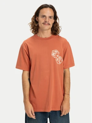 DC Shoes T-Shirt High Rollin EDYZT04367 Pomarańczowy Regular Fit