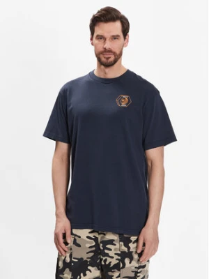 DC Shoes T-Shirt Quality Goods ADYZT05235 Granatowy Relaxed Fit