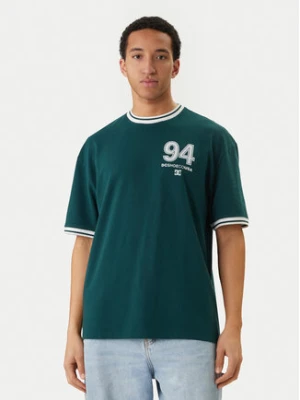 DC Shoes T-Shirt Skateball Jersey EDYKT03542 Zielony Regular Fit