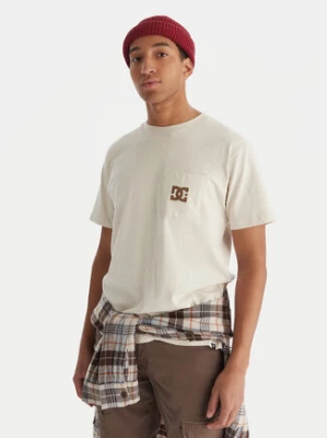 DC Shoes T-Shirt Star Pocket ADYZT05377 Beżowy Regular Fit