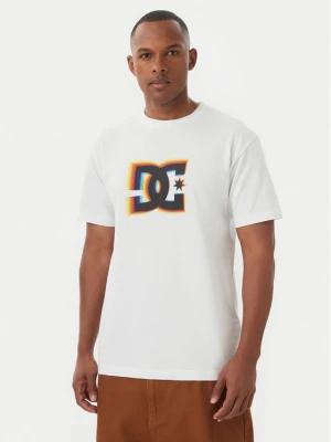 DC Shoes T-Shirt Tracer Star Hss ADYZT05444 Biały Heritage Fit