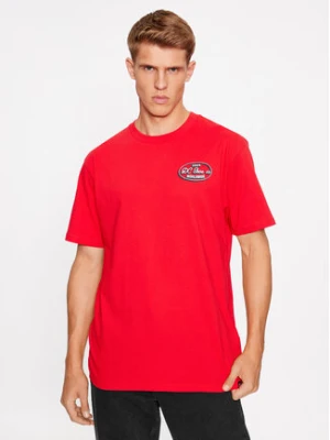 DC Shoes T-Shirt Truckin Tees Rqr7 ADYZT05284 Czerwony Regular Fit