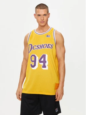 DC Shoes Tank top Showtime Jersey ADYKT03229 Żółty Regular Fit