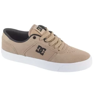DC Shoes Teknic DC01816-250, Męskie, Beżowe, buty sneakers, skóra zamszowa, rozmiar: 40,5