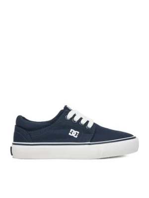 DC Shoes Tenisówki CEOWB-LEA-ZL-DC001-CH Granatowy