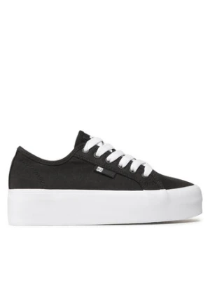 DC Shoes Tenisówki Manual Platform ADJS300280 Czarny