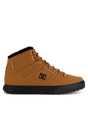 DC Sneakersy PURE HIGH-TOP WC WNT ADYS400047-WEA Brązowy