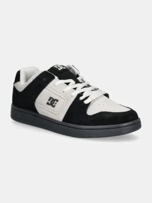 DC sneakersy STREETWEAR kolor czarny