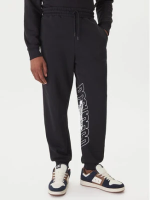 DC Spodnie dresowe EDYFB03093 Czarny Regular Fit
