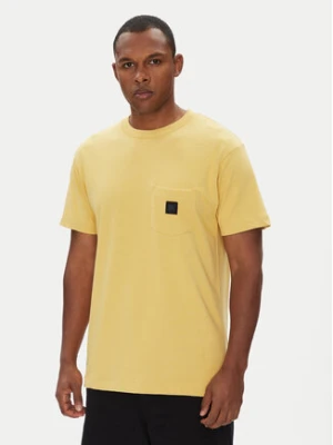 DC T-Shirt ADYKT03246 Żółty Regular Fit