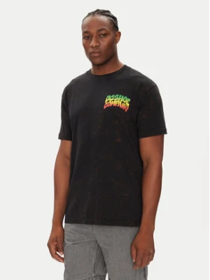 DC T-Shirt ADYZT05450 Czarny Heritage Fit