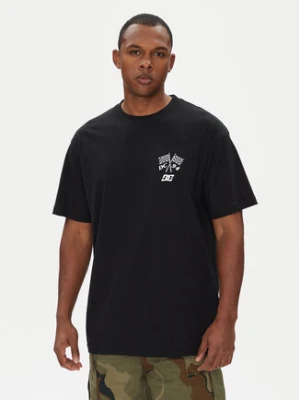 DC T-Shirt ADYZT05467 Czarny Regular Fit