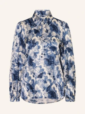 Dea Kudibal Bluzka Annabelledea Z Jedwabiu blau