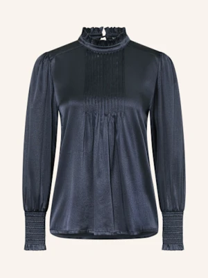 Dea Kudibal Bluzka Cayadea Z Jedwabiu blau