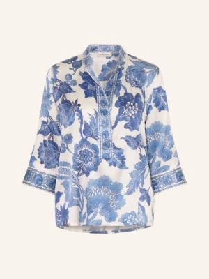 Dea Kudibal Jedwabna Bluzka Danitadea Z Rękawami 3/4 blau