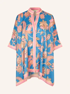 Dea Kudibal Jedwabna Bluzka Mandydea Z Rękawami 3/4 blau