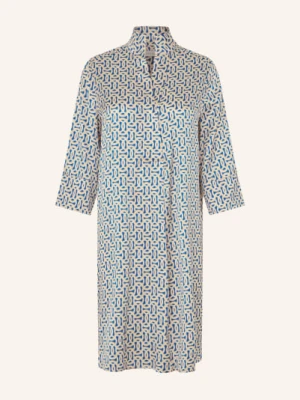 Dea Kudibal Jedwabna Sukienka Kamillesdea Z Rękawami 3/4 blau