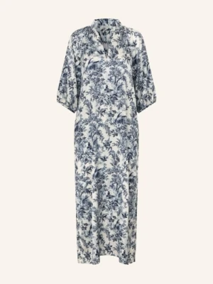 Dea Kudibal Jedwabna Sukienka Sabrinadea Z Rękawami 3/4 weiss