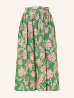 Dea Kudibal Spódnica Z Lnu Eddadea gruen