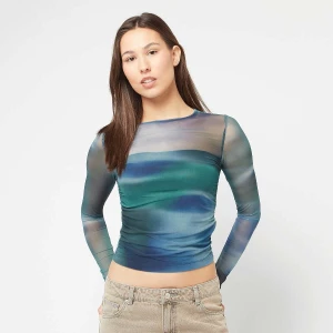 Decibel Mesh Aura Cropped Longsleeve kobiety Długie rękawy wielokolorowy rozmiar Odzież