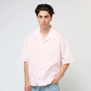 Decibel Oversized Short Sleeve Shirt mężczyźni Koszule różowy rozmiar Odzież