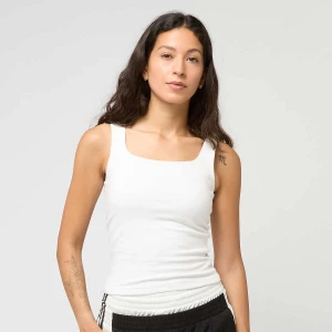 Decibel Square Neck Top white kobiety Topy biały rozmiar Odzież