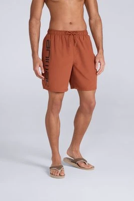 Deep Dive męskie spodenki kąpielowe - Orange Animal