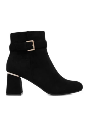 DeeZee Botki HX19021-9 Czarny