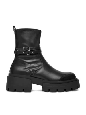 DeeZee Botki W4LH101008D Czarny