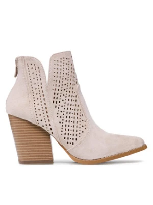 DeeZee Botki WS170608-02 Beżowy