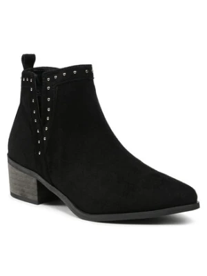 DeeZee Botki WS19233-02 Czarny