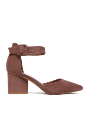 DeeZee Czółenka CEO-112233 Bordowy