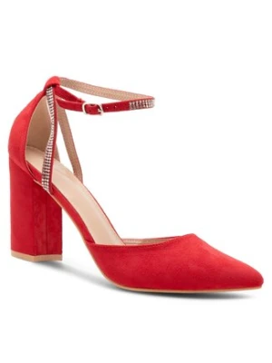 DeeZee Czółenka LISA KL-HT4587-21 Czerwony