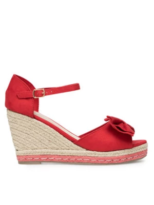 DeeZee Espadryle WYL2710-02 Czerwony