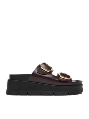 DeeZee Klapki CEO-HY62273-2 Bordowy