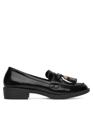 DeeZee Loafersy 13093-2 Czarny